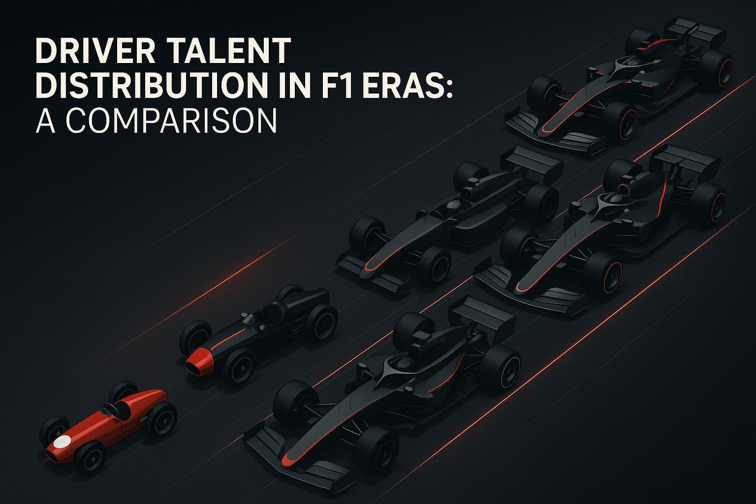 Driver Talent Distribution in F1 Eras: A Comparison