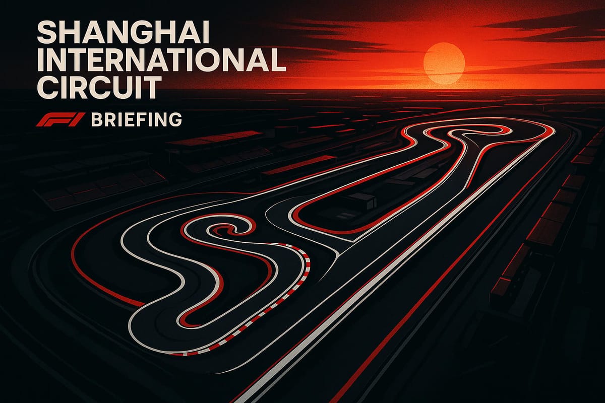 Shanghai International Circuit: A Technical Masterpiece Behind the Chinese Grand Prix