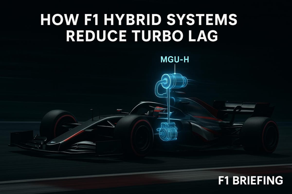 How F1 Hybrid Systems Reduce Turbo Lag