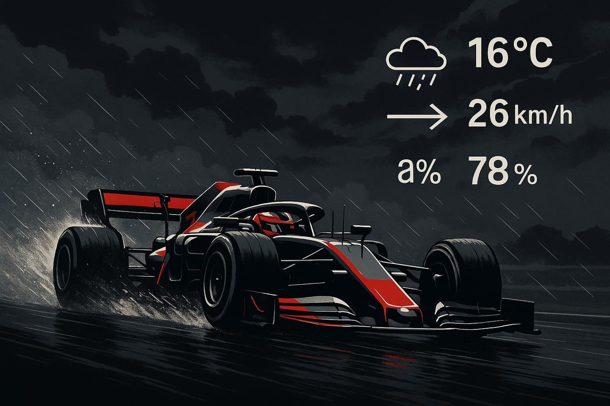 How F1 Teams Use Weather Data for Race Strategy