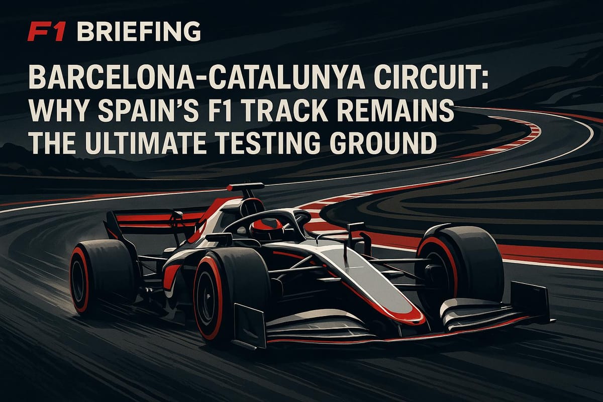 Barcelona-Catalunya Circuit: Why Spain’s F1 Track Remains the Ultimate Testing Ground