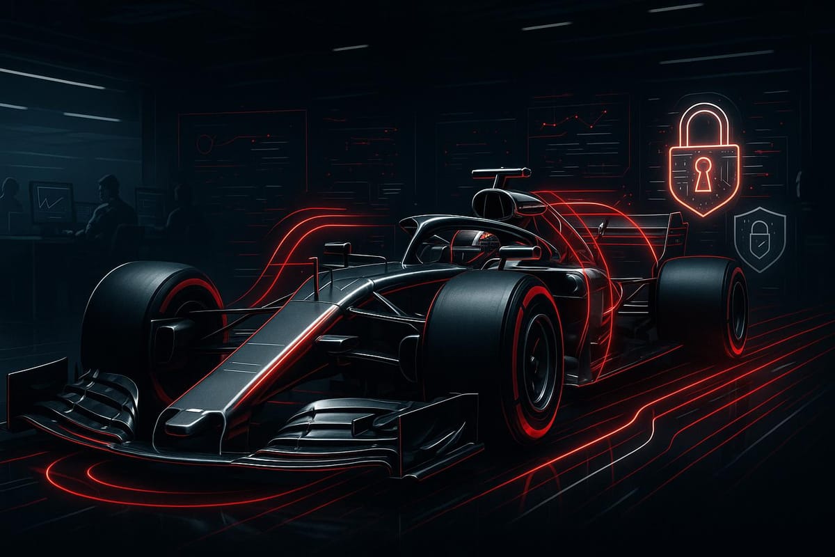 How F1 Teams Secure Telemetry Data