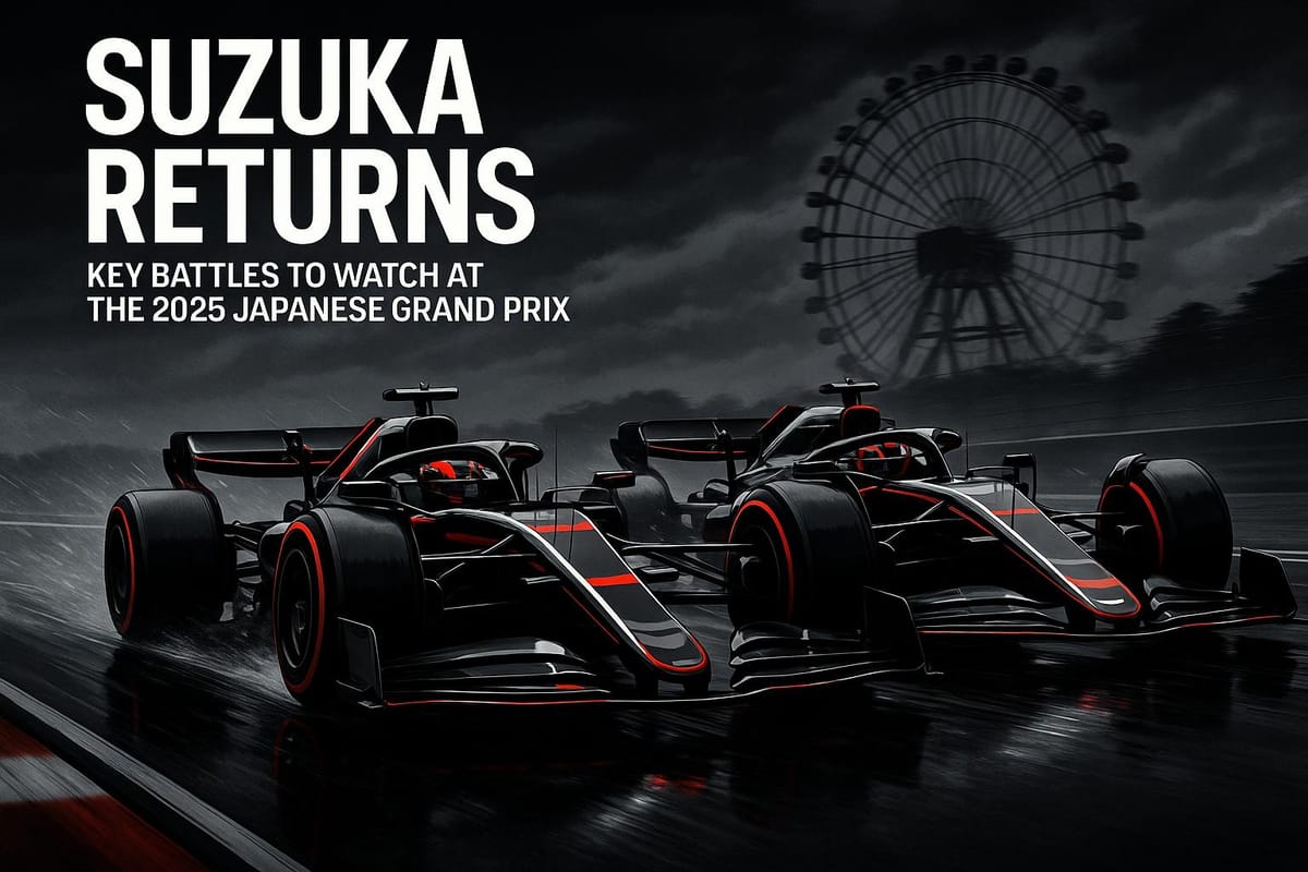 Suzuka Returns: Key Battles to Watch at the 2025 Japanese Grand Prix