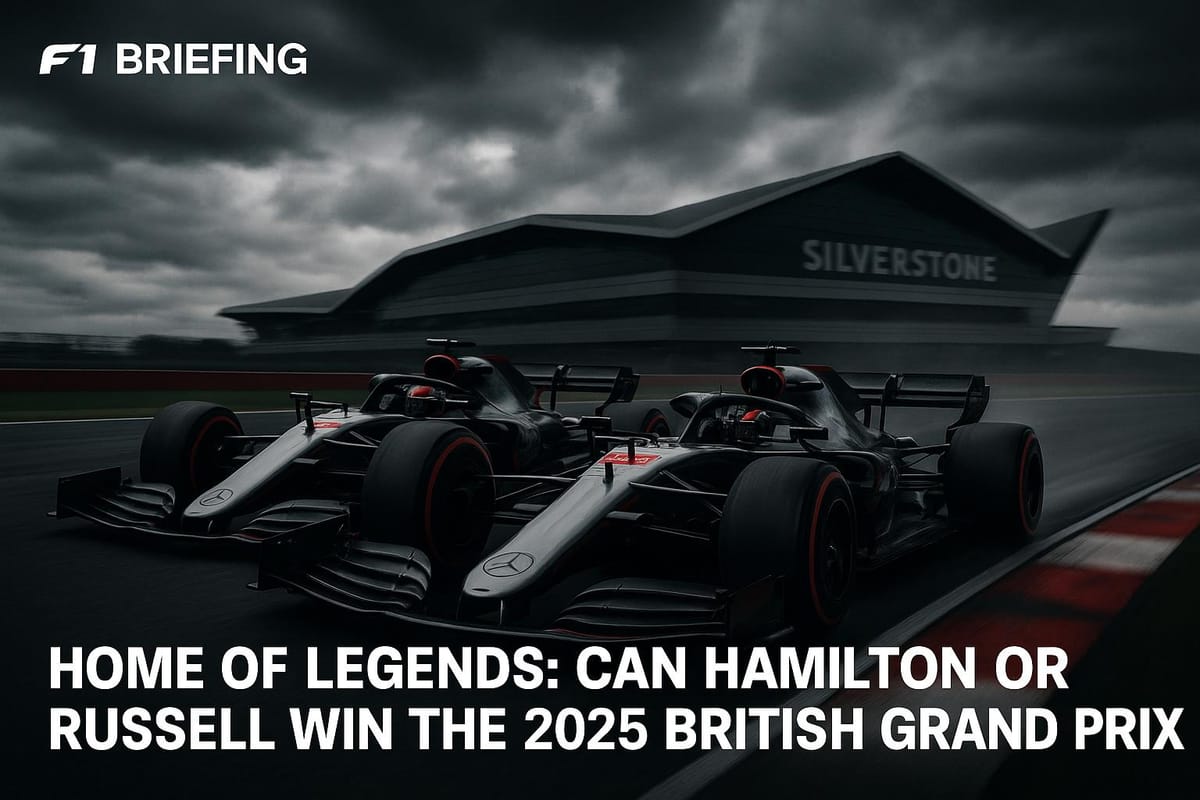 Home of Legends: Can Hamilton or Russell Win the 2025 British Grand Prix?