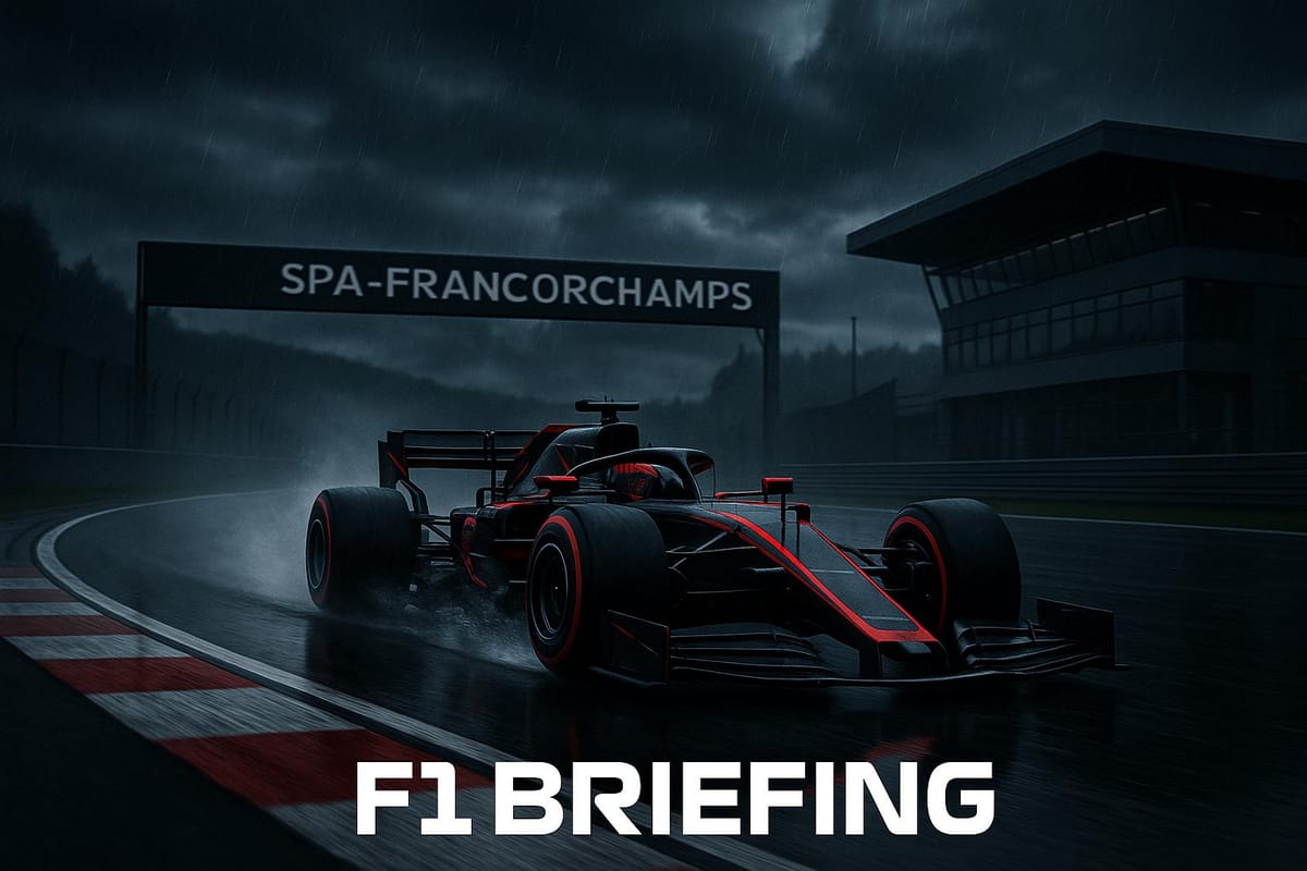 Spa in the Rain? Unpredictable Drama Ahead of the 2025 Belgian Grand Prix