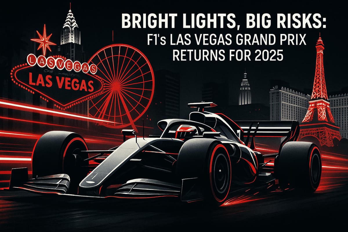 Bright Lights, Big Risks: F1’s Las Vegas Grand Prix Returns for 2025