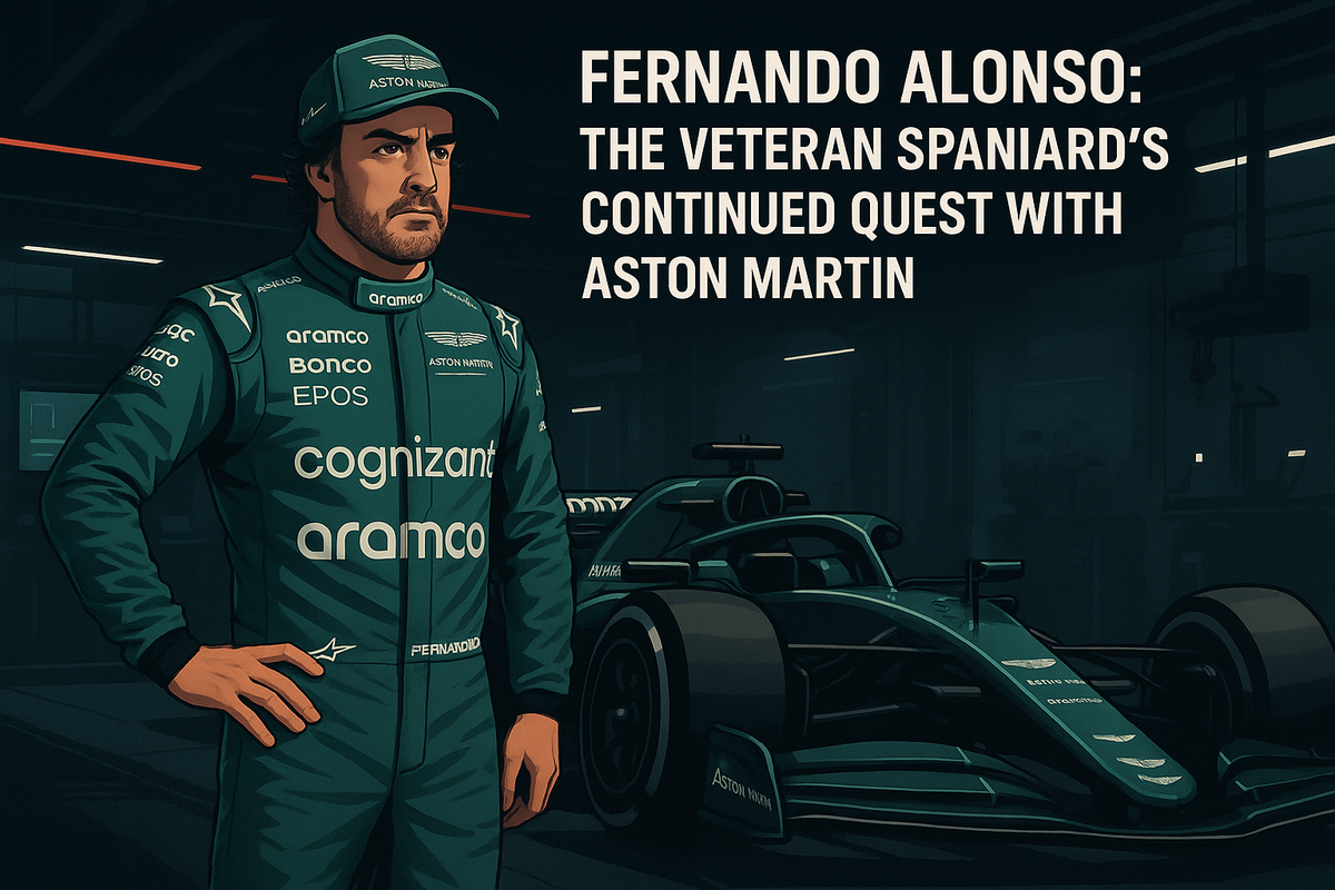 Fernando Alonso: The Veteran Spaniard’s Continued Quest with Aston Martin