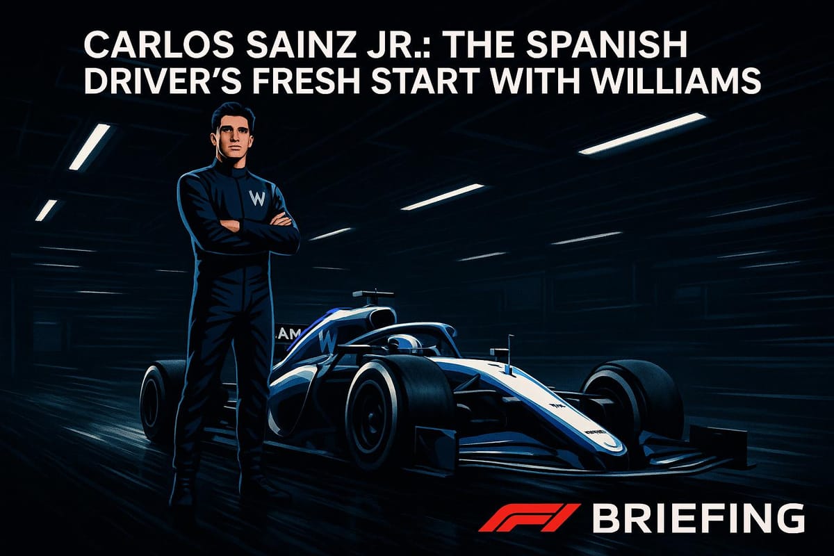 Carlos Sainz Jr.: The Spanish Driver’s Fresh Start with Williams