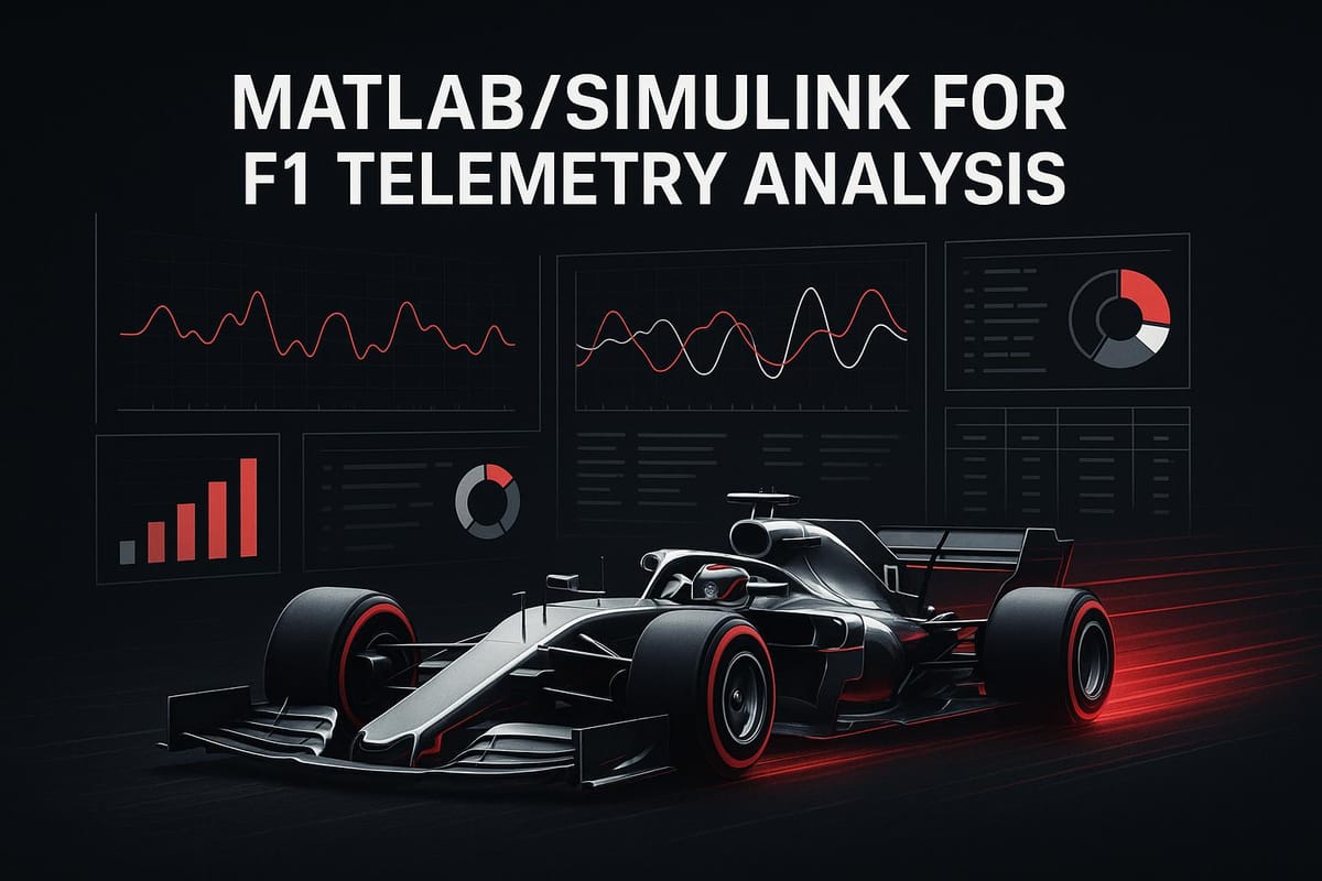 MATLAB/Simulink for F1 Telemetry Analysis