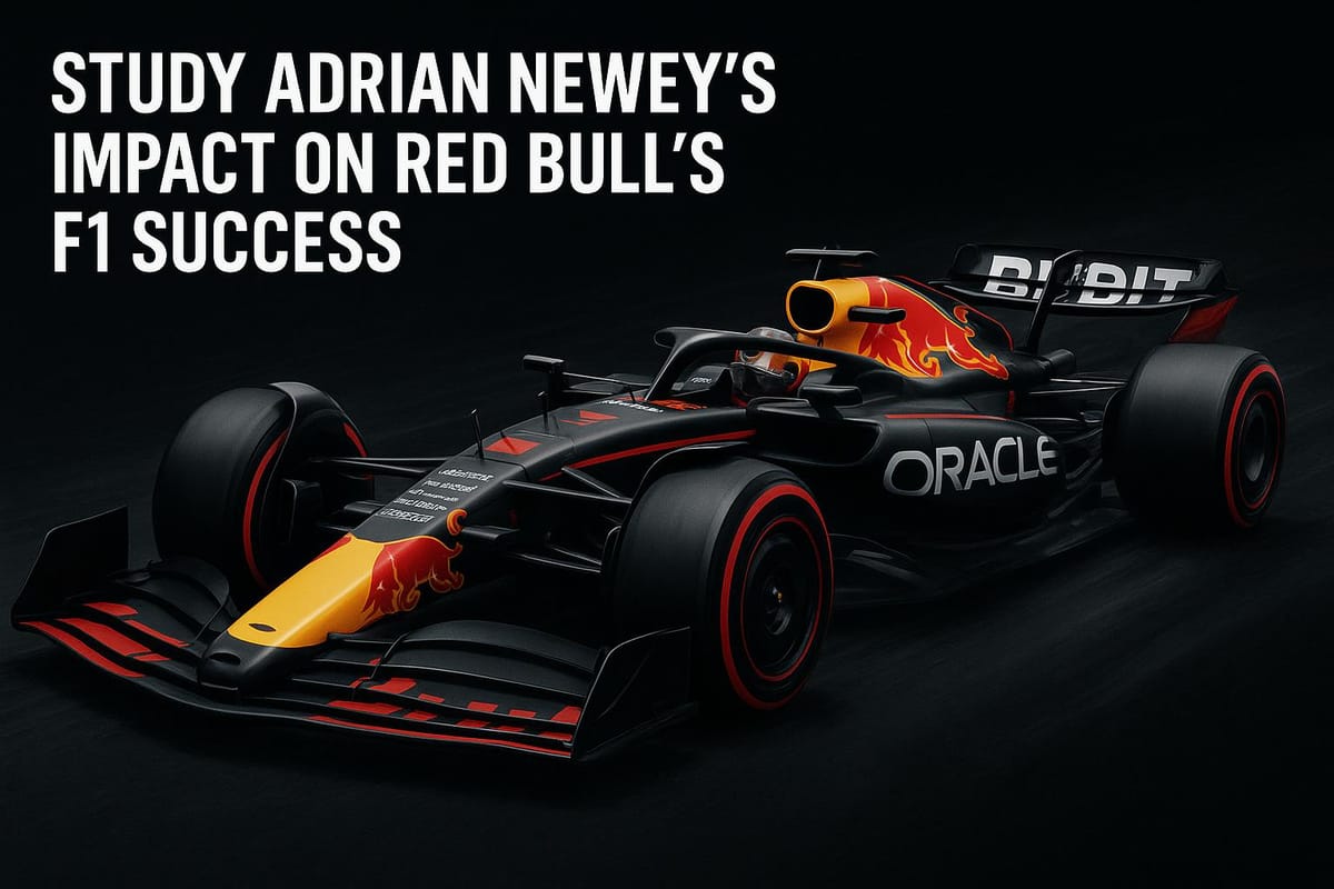 Study: Adrian Newey's Impact on Red Bull's F1 Success