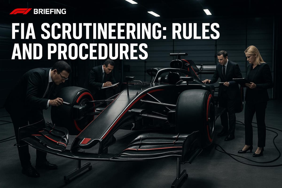 FIA Scrutineering: Rules and Procedures