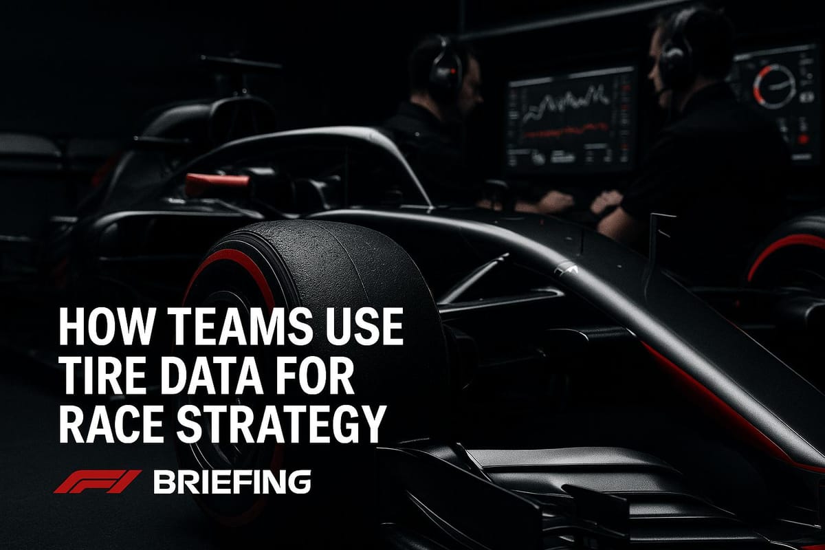 How Teams Use Tire Data for Race Strategy