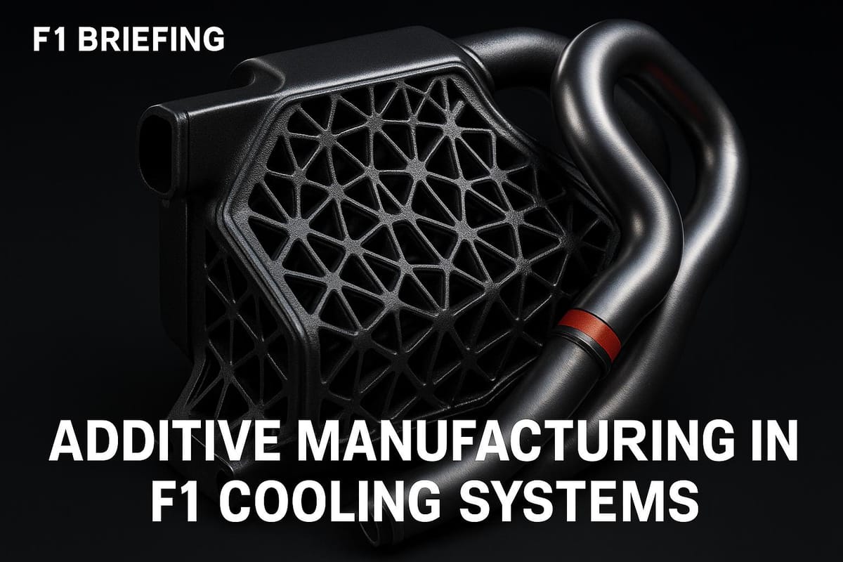 Additive Manufacturing in F1 Cooling Systems