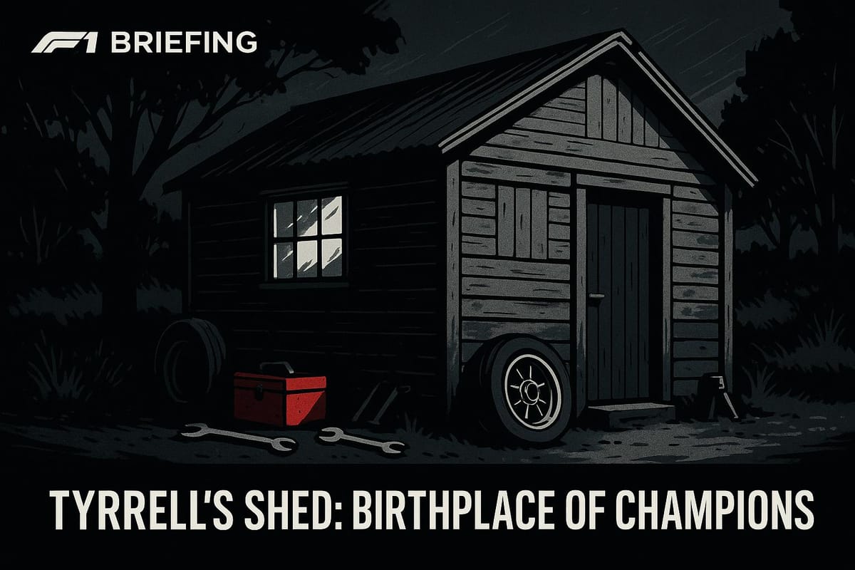 Tyrrell's Shed: Birthplace of Champions