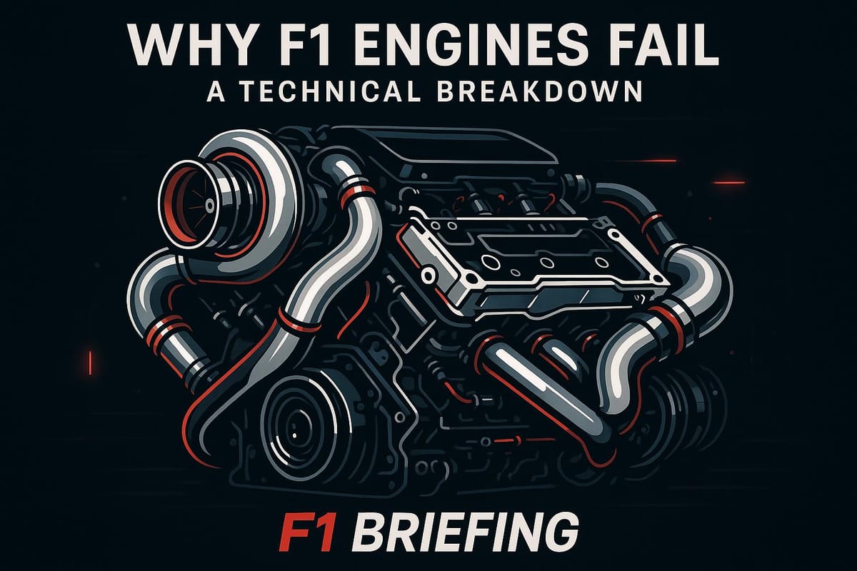 Why F1 Engines Fail: A Technical Breakdown