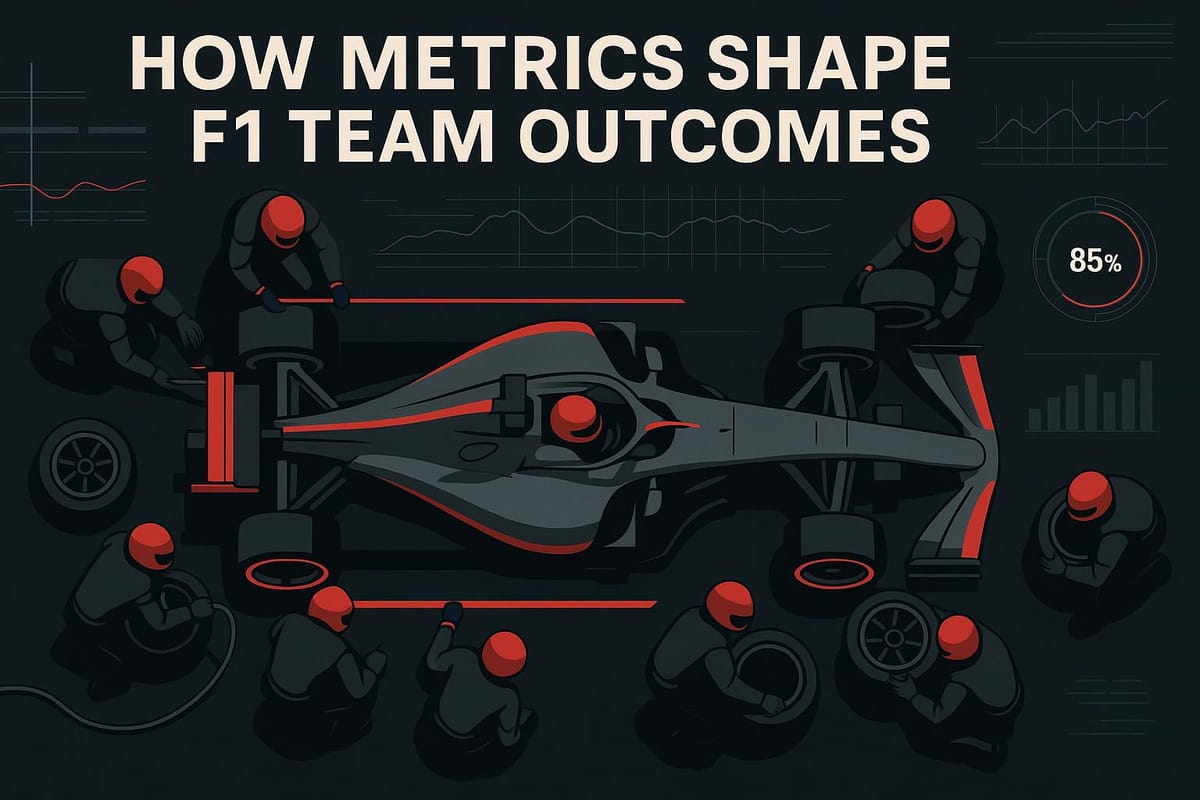 How Metrics Shape F1 Team Outcomes