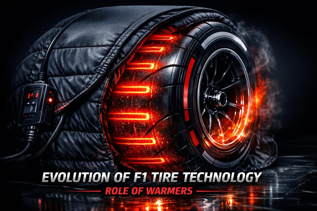 Evolution of F1 Tire Technology: Role of Warmers