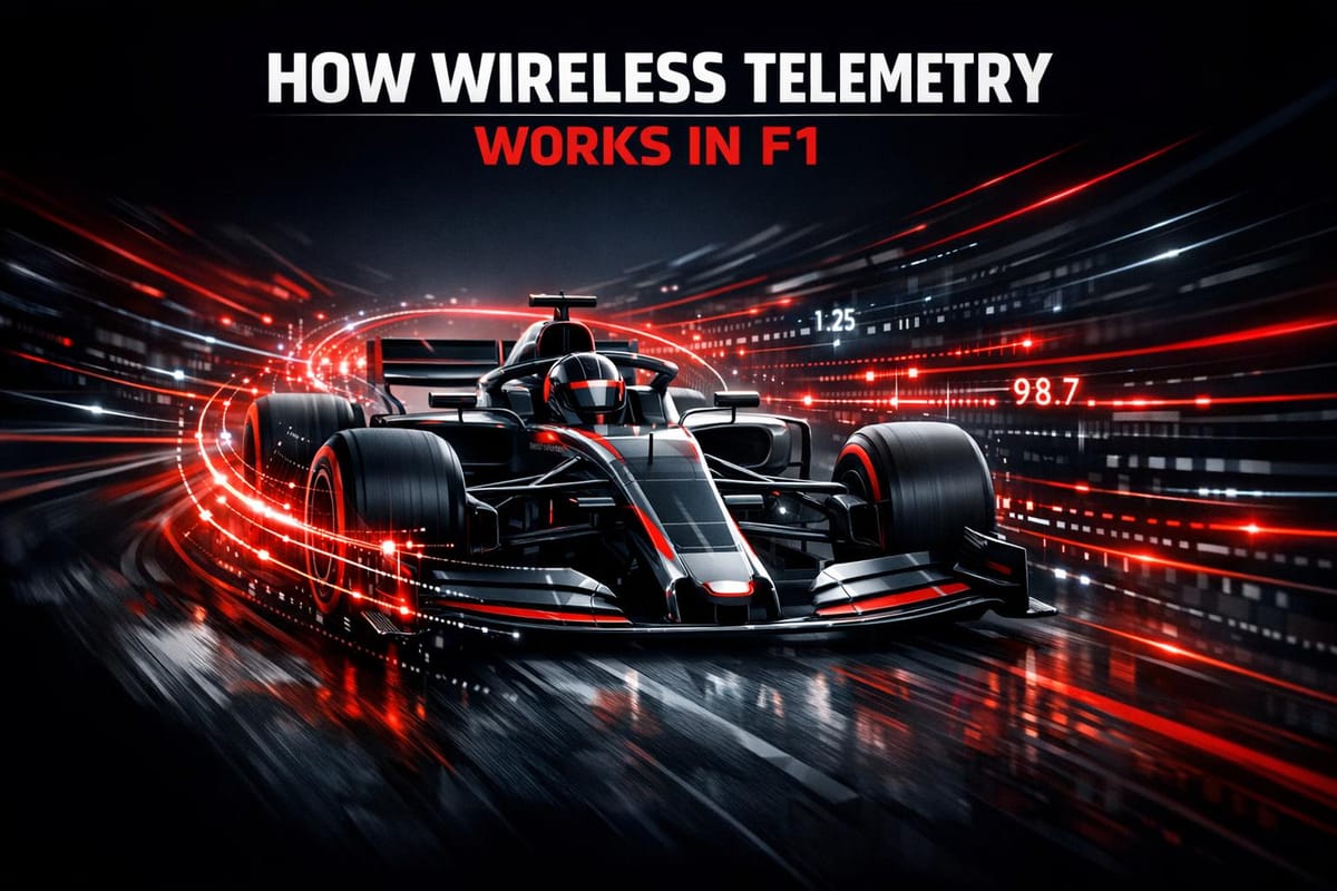 How Wireless Telemetry Works in F1