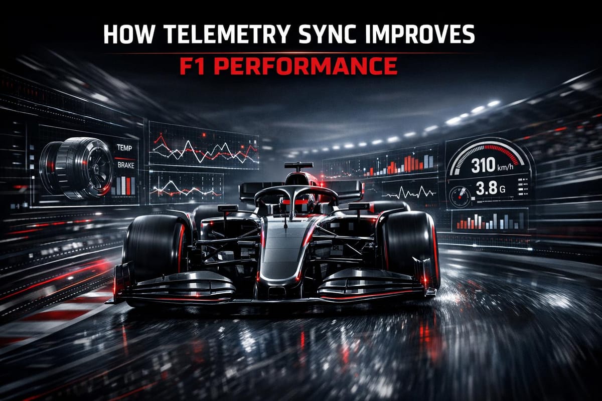 How Telemetry Sync Improves F1 Performance