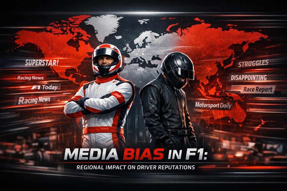 Media Bias in F1: Regional Impact on Driver Reputations