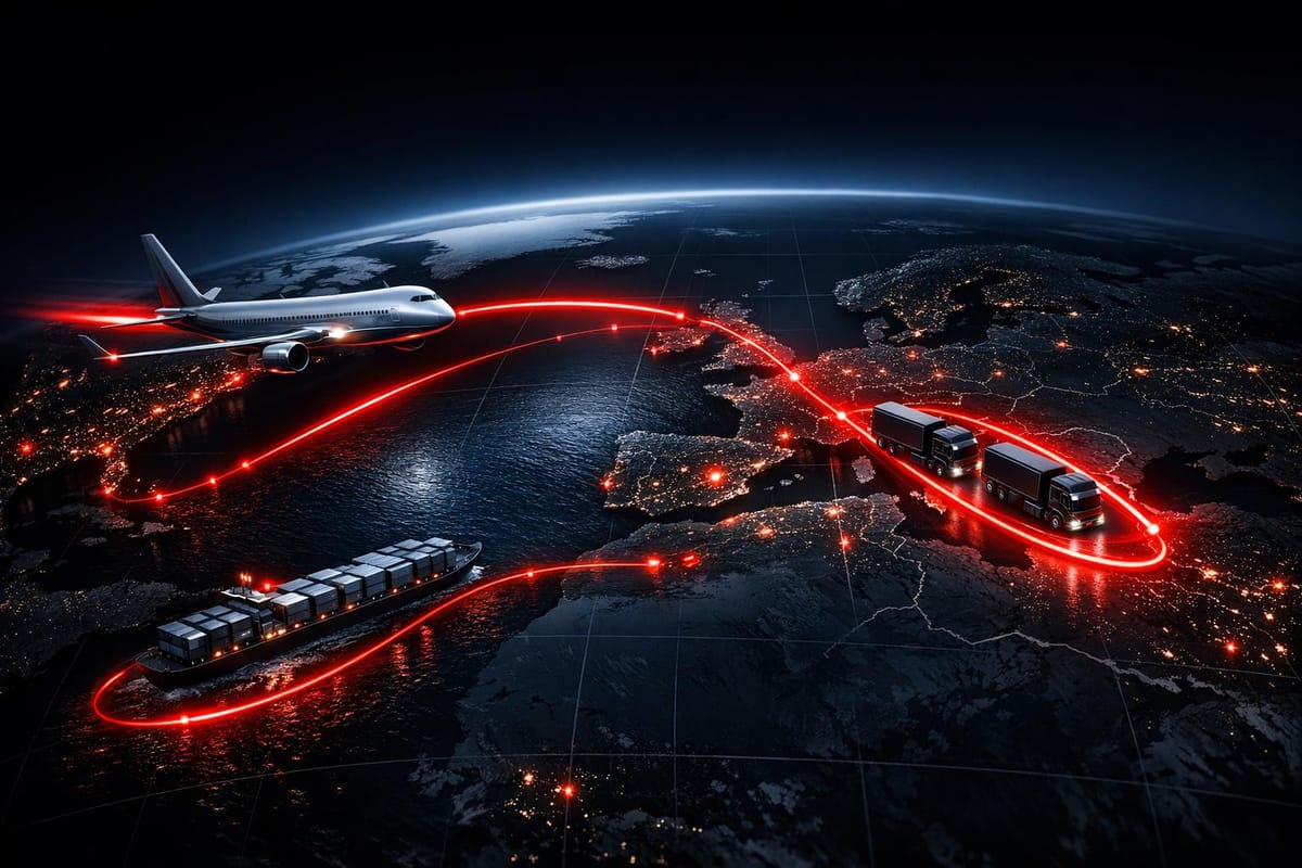 How F1 Teams Coordinate Air, Sea, and Land Freight