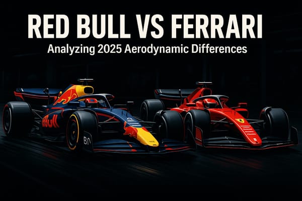 Red Bull vs Ferrari: Analyzing 2025 Aerodynamic Differences
