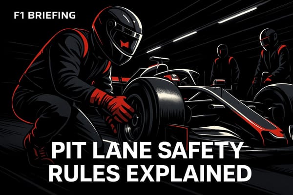 Pit Lane Safety Rules Explained