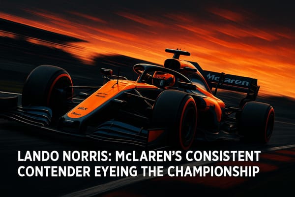 Lando Norris: McLaren’s Consistent Contender Eyeing the Championship