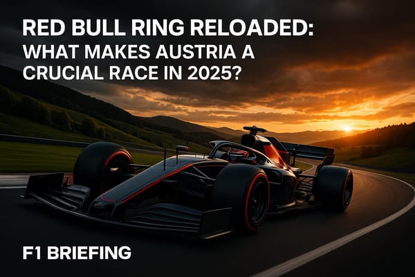 Red Bull Ring Reloaded: What Makes Austria a Crucial Race in 2025?