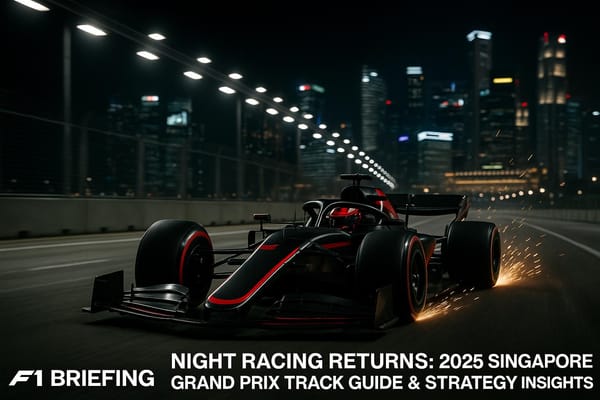 Night Racing Returns: 2025 Singapore Grand Prix Track Guide & Strategy Insights