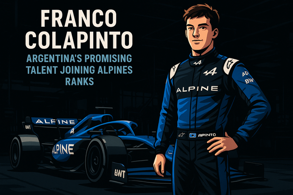 Franco Colapinto: Argentina’s Promising Talent Joining Alpine’s Ranks