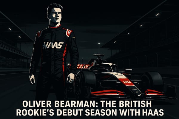Oliver Bearman: The British Rookie’s Debut Season with Haas