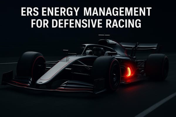 ERS Energy Management for Defensive Racing