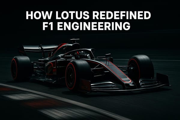 How Lotus Redefined F1 Engineering