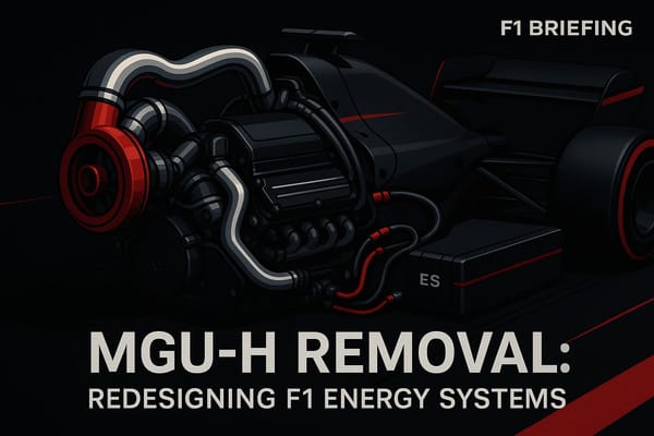 MGU-H Removal: Redesigning F1 Energy Systems