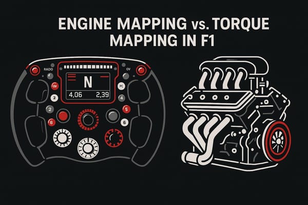 Engine Mapping vs. Torque Mapping in F1