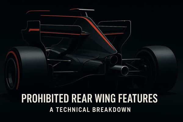 Prohibited Rear Wing Features: A Technical Breakdown