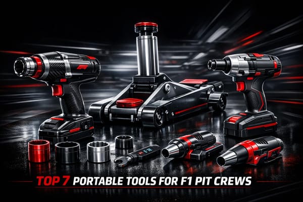 Top 7 Portable Tools for F1 Pit Crews