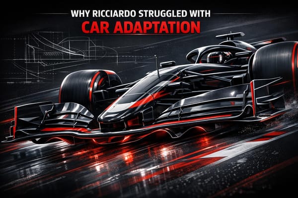 Why Ricciardo Struggled with Car Adaptation