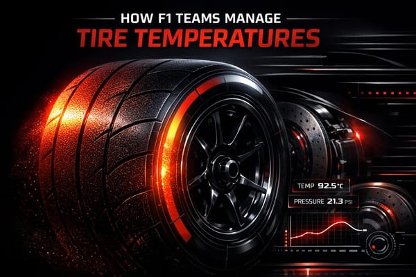 How F1 Teams Manage Tire Temperatures
