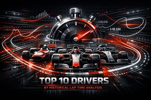 Top 10 Drivers by Historical Lap Time Analysis