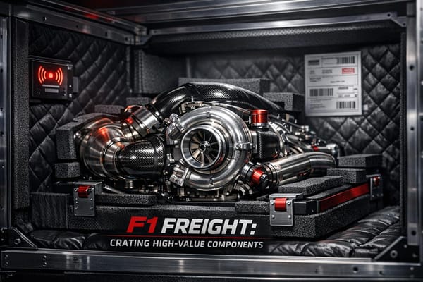 F1 Freight: Crating High-Value Components
