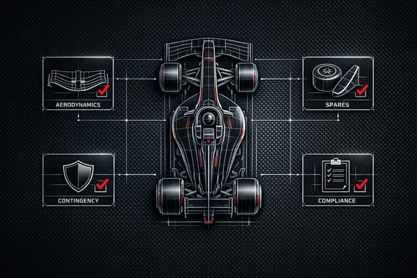 Checklist for F1 Resource Allocation Under Budget Caps