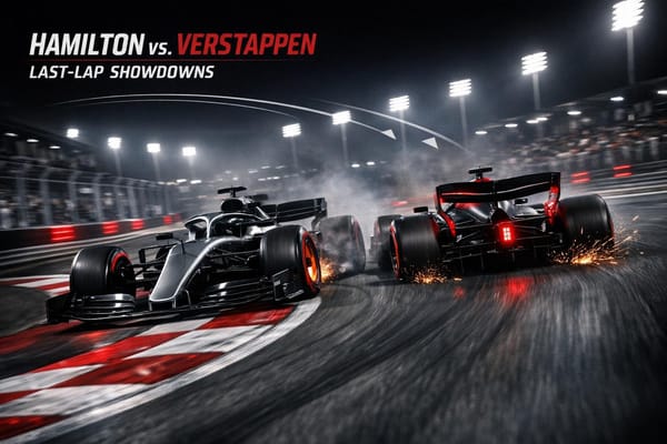 Hamilton vs. Verstappen: Last-Lap Showdowns